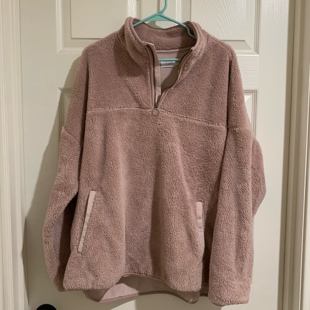 Sherpa pullover
